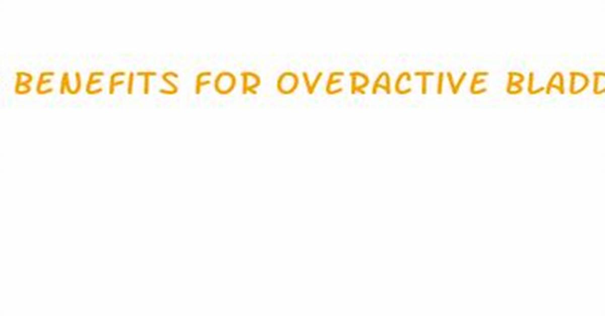 Can Cbd Oil Help Overactive Bladder?