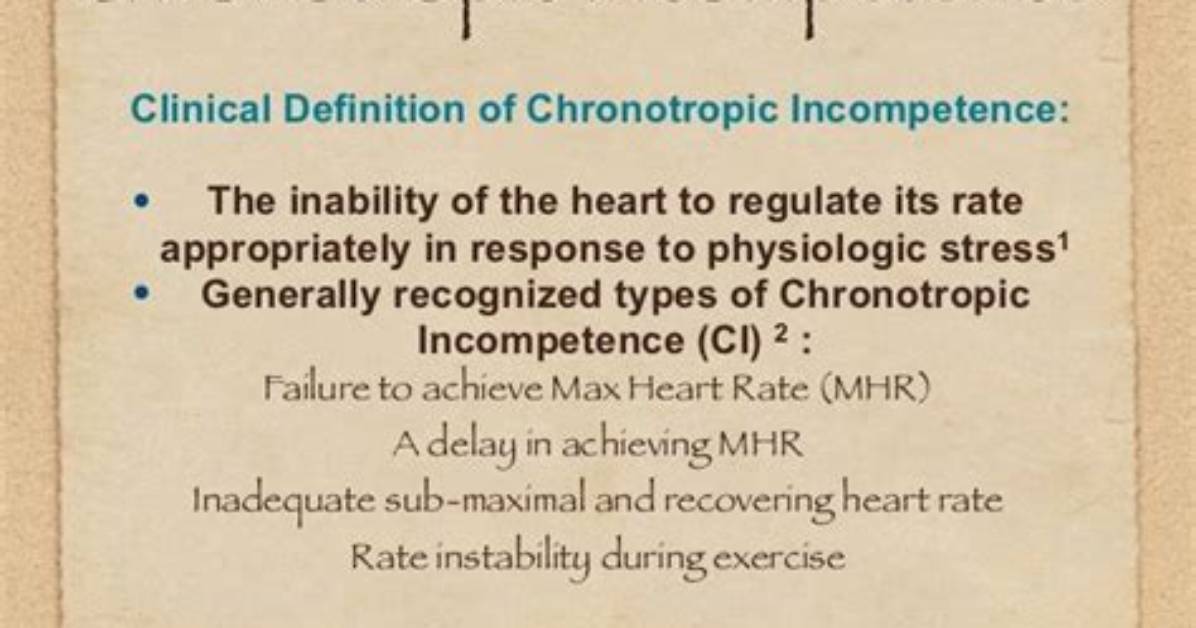 Can Chronotropic Incompetence Be Treated?