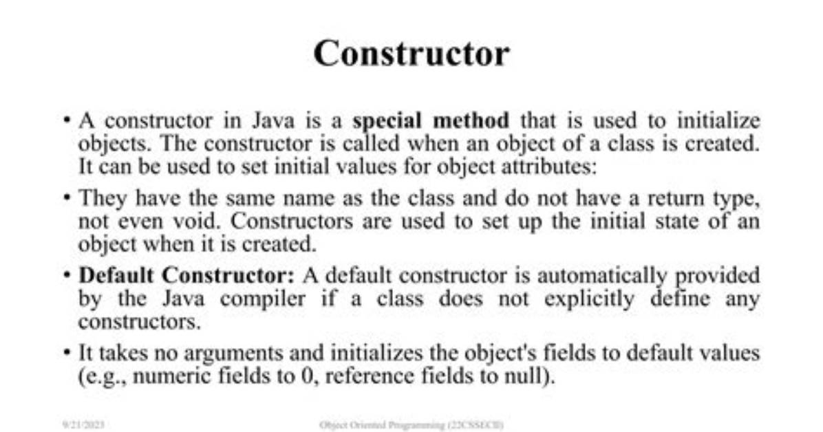Can Constructor Return a Null Object?