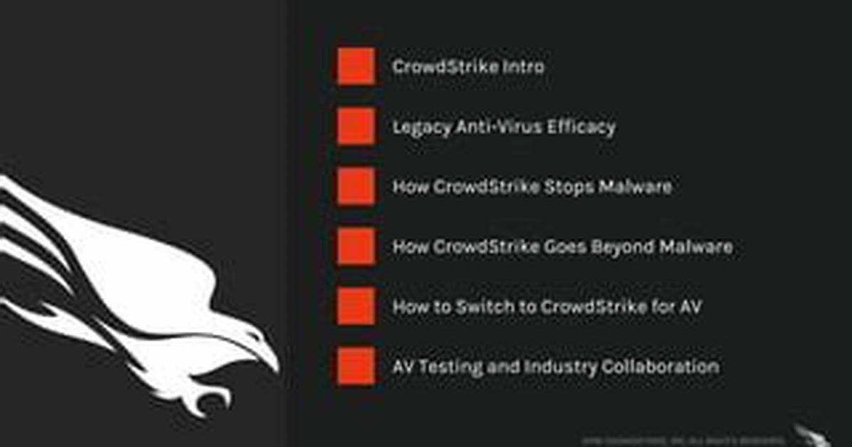 Can Crowdstrike Replace Av?
