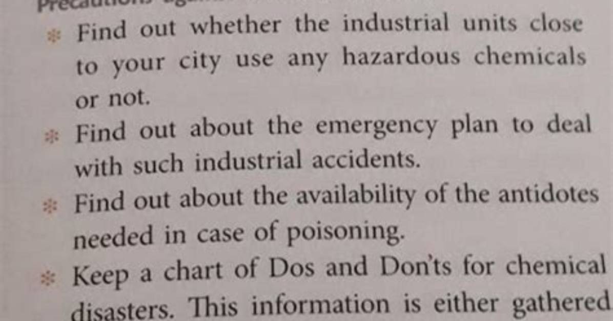 Can Disaster Be Prevented?