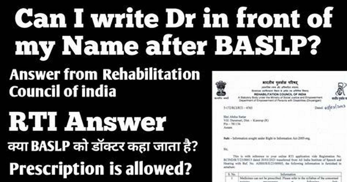 Can Dpt Write Dr as Prefix?