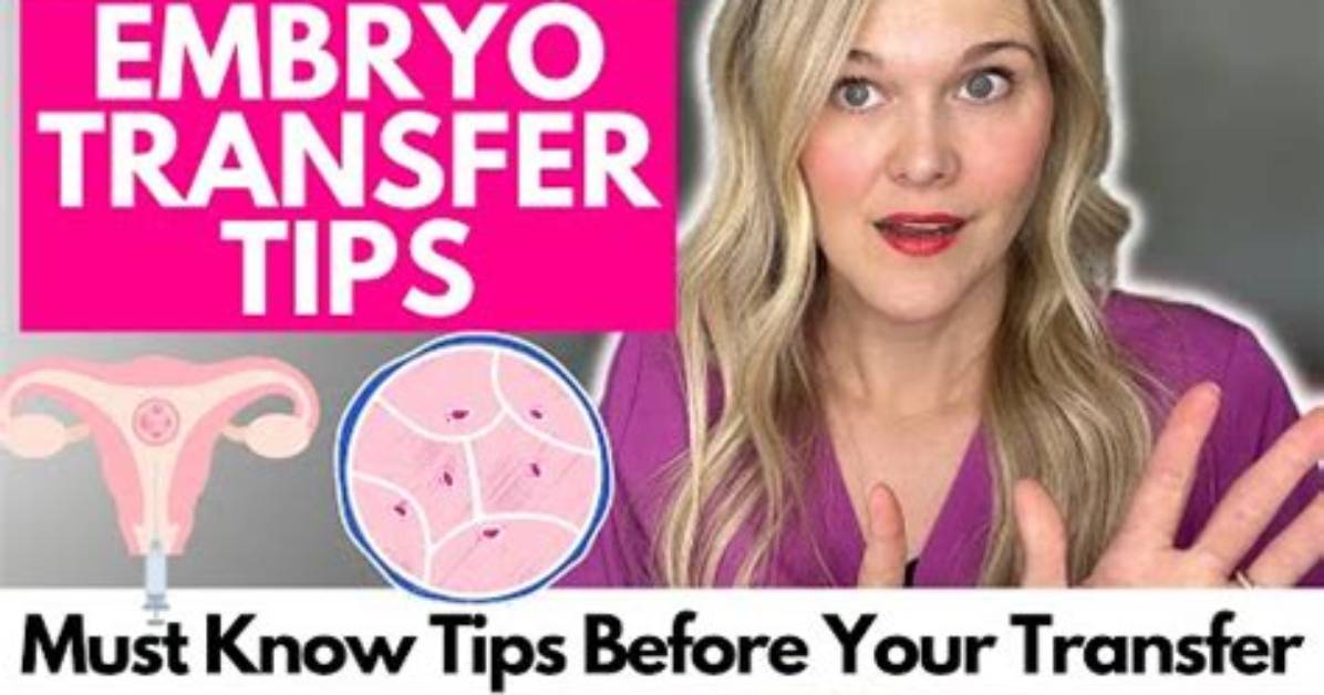 Can Embryo Fall out After Transfer?