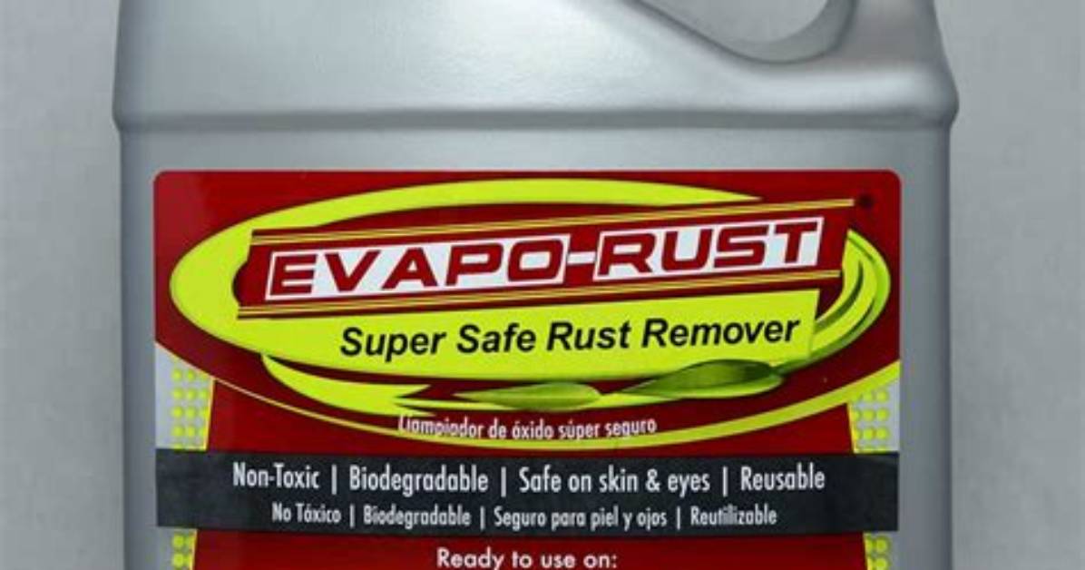 Can Evapo Rust Be Sprayed On