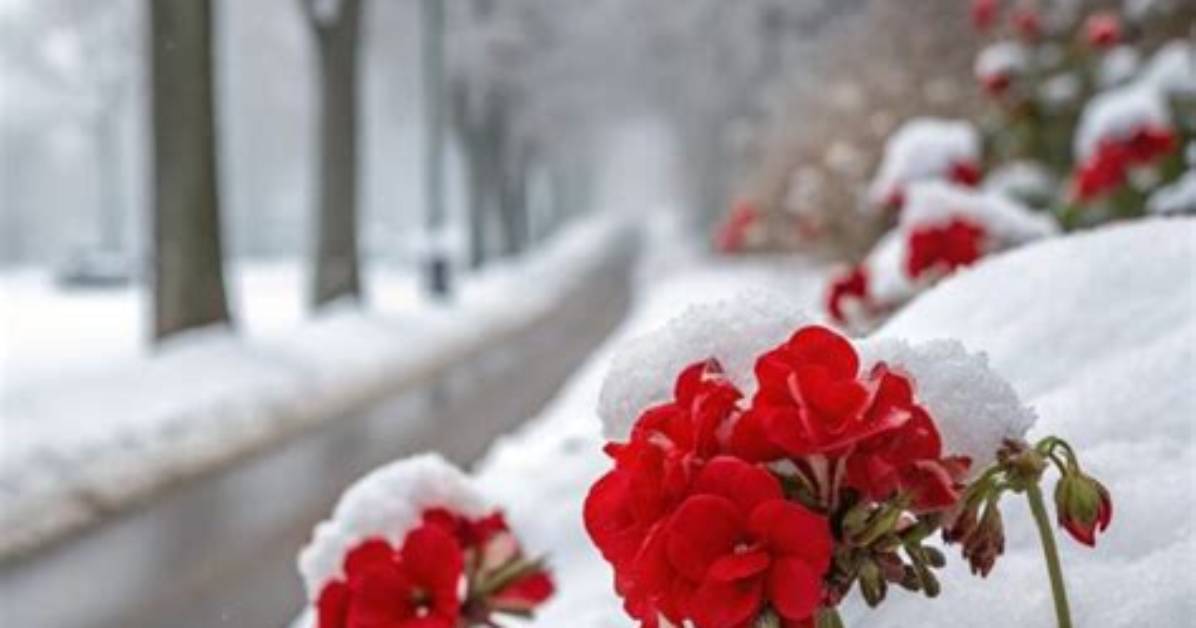 Can Geraniums Survive Snow? | Contextresponse. Com
