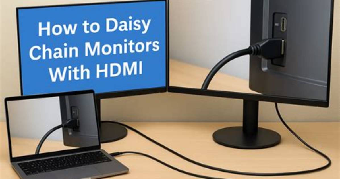 Can Hdmi Monitors Be Daisy Chained?