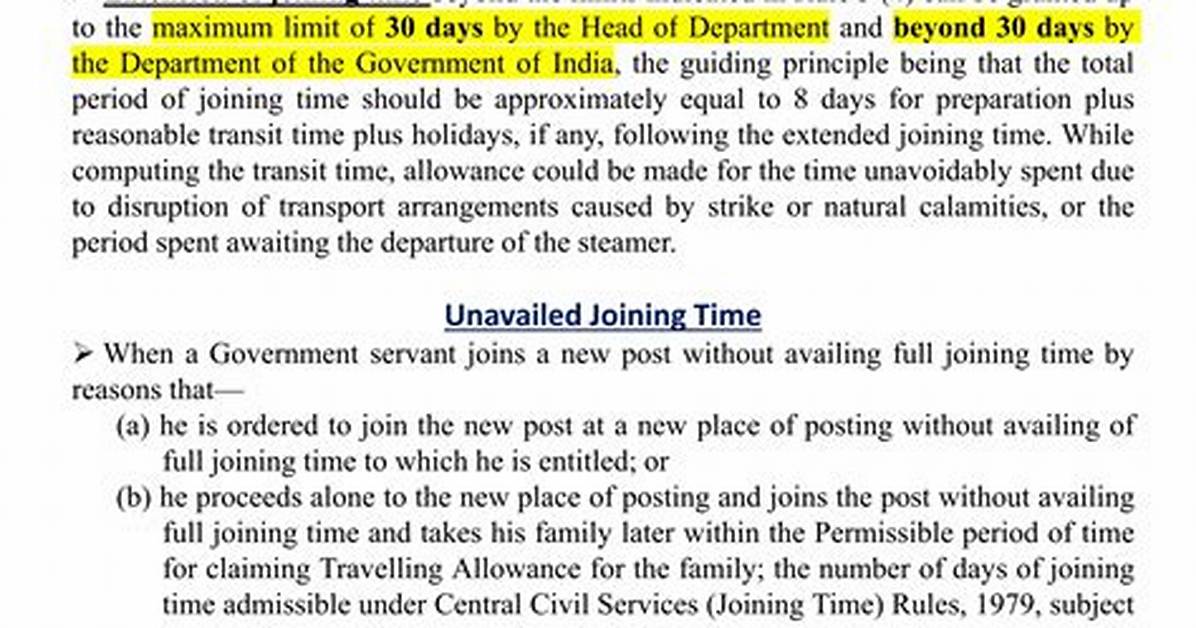 Can Holidays Be Prefixed to Joining Time?