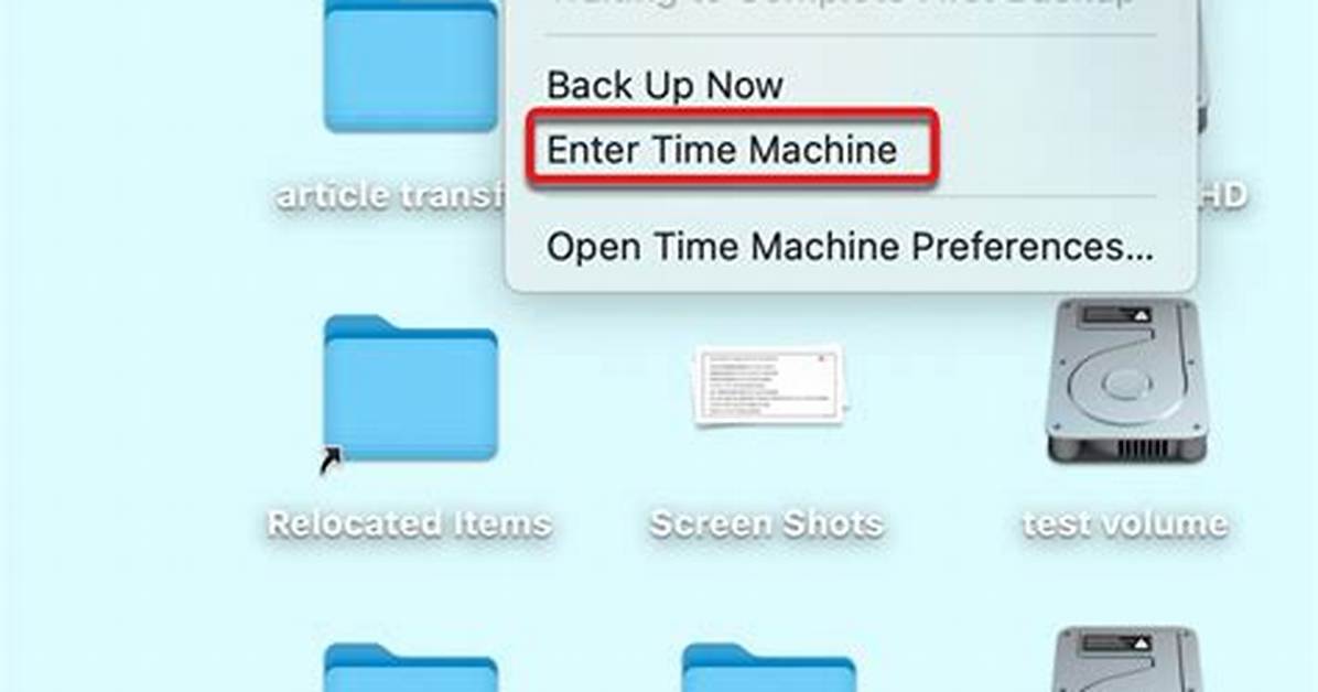 Can I Copy Files from Time Machine Backup