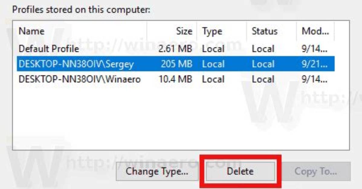 Can I Delete Default User Windows 10?