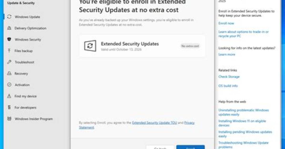 Can I Delete Old Security Updates for Windows 7?