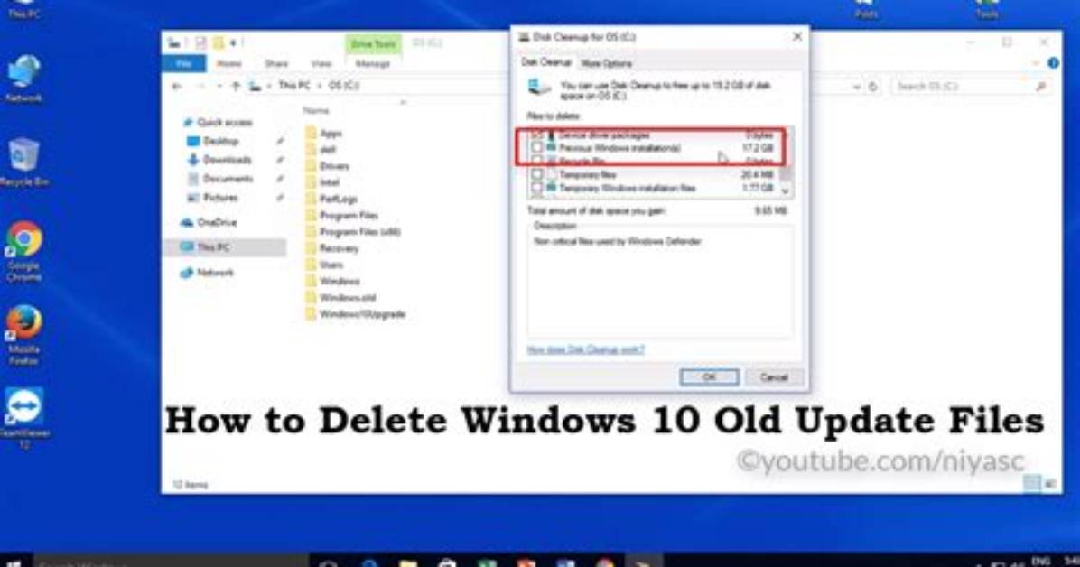 Can I Delete Old Windows 10 Updates?