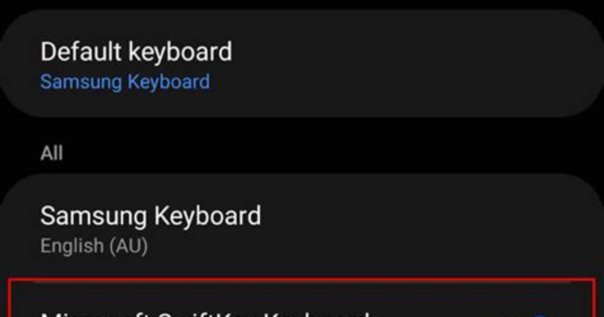Can I Delete Swiftkey?