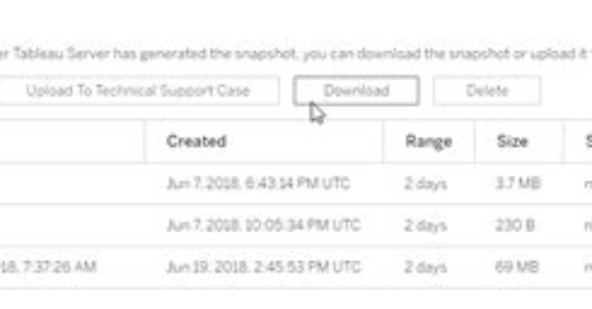 Can I Delete Tableau Logs