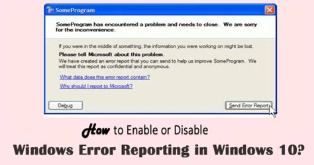 Can I Delete Windows Error Reports and Feedback?