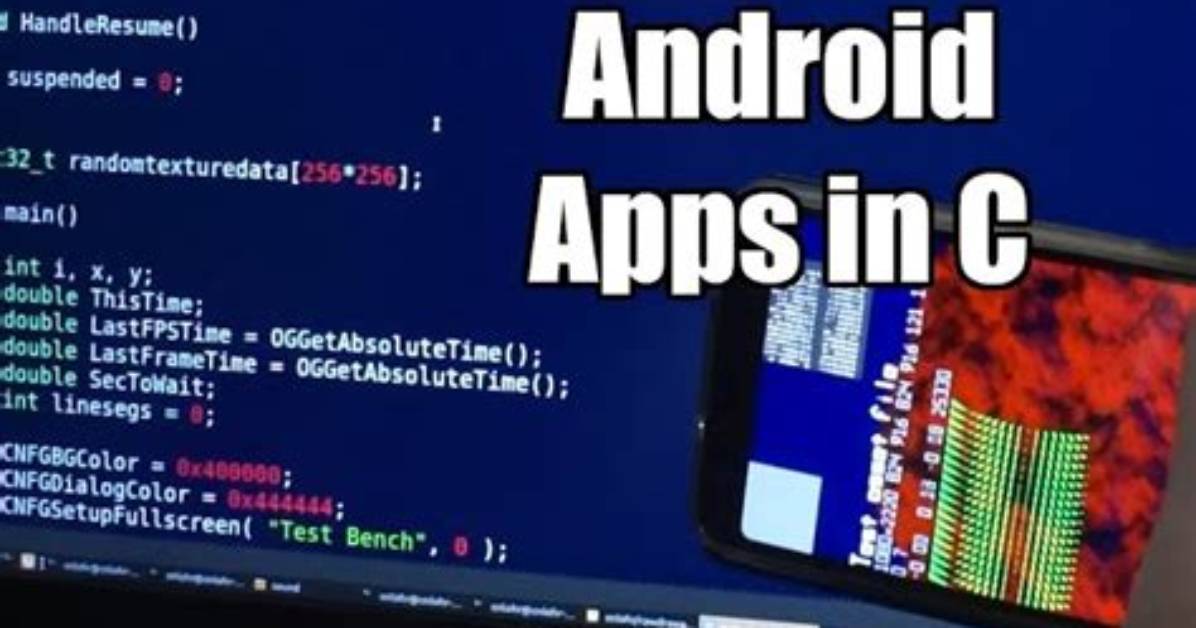 Can I Develop Android App Using C?