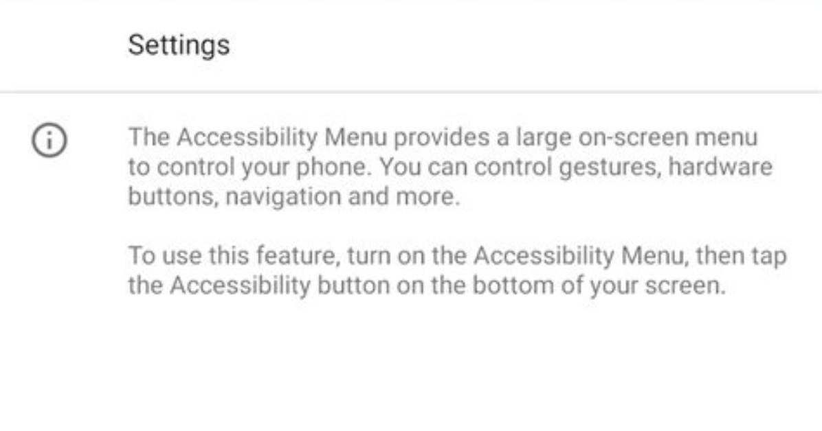 Can I Disable Android Accessibility Suite?