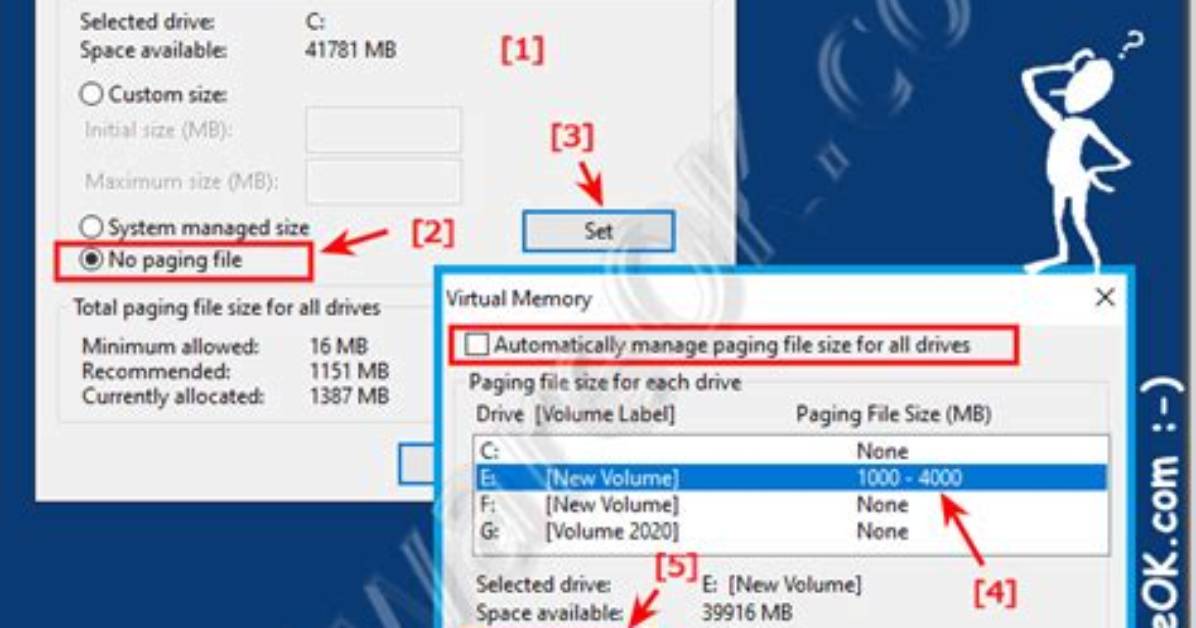 Can I Disable Paging File?
