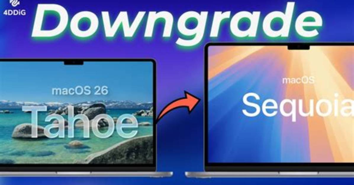 Can I Downgrade macOS?