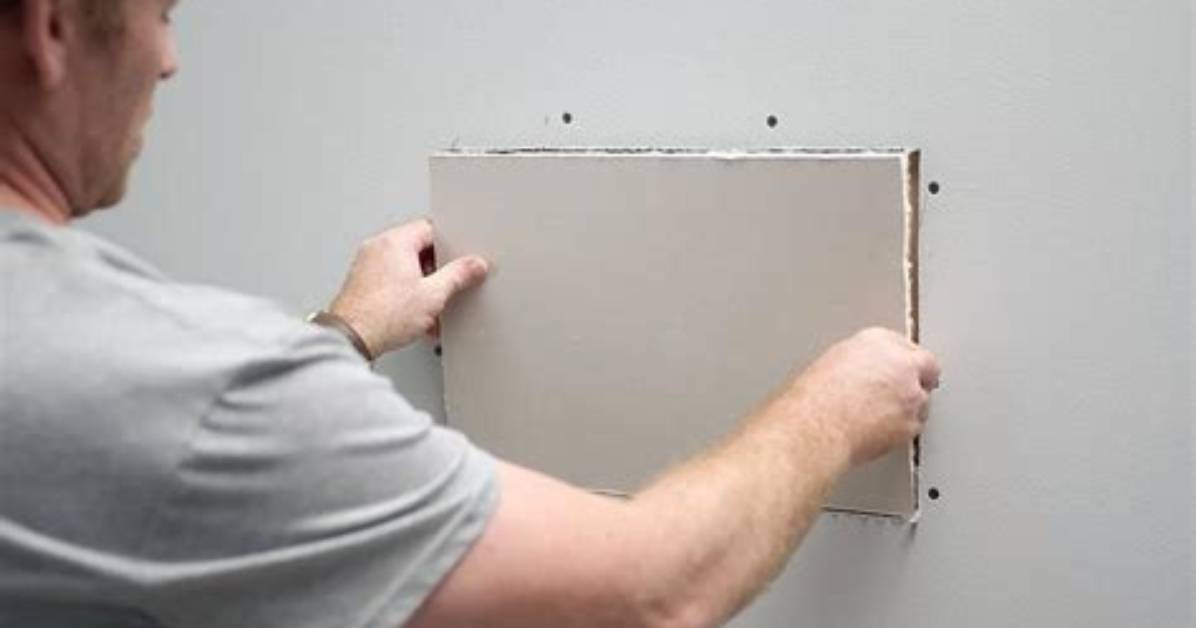 Can I Drill into Drywall Patch