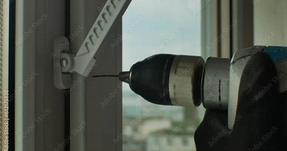 Can I Drill into My Window Frame
