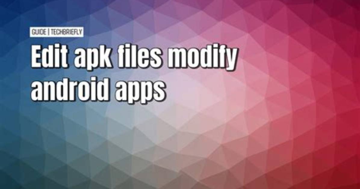 Can I Edit Apk File in Android Studio?