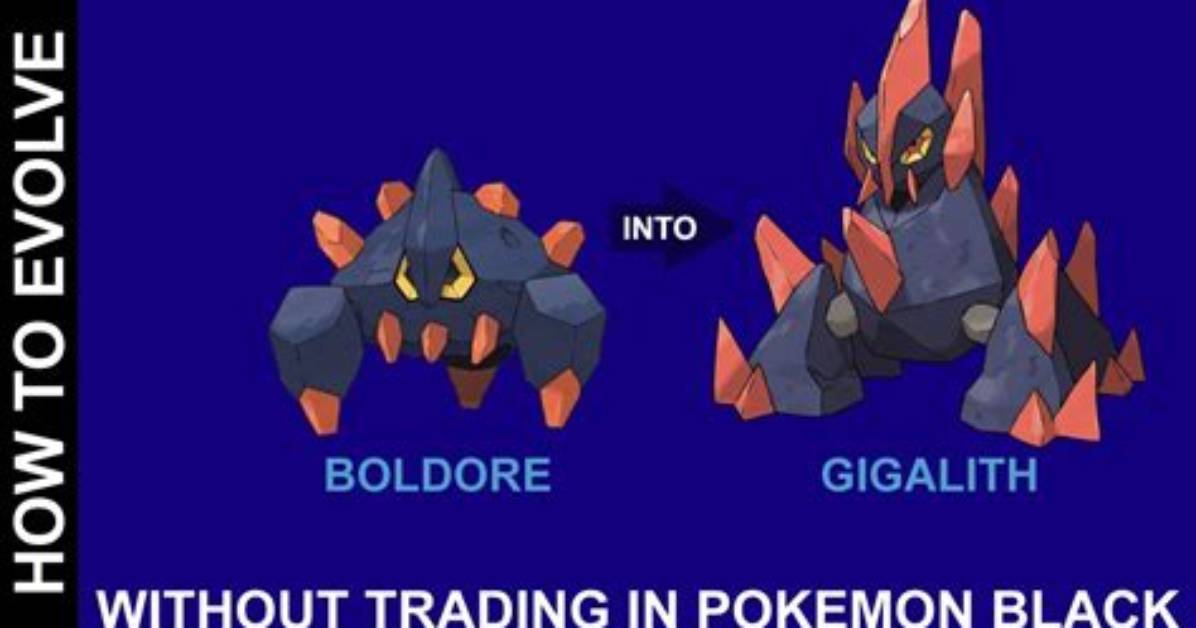 Can I Evolve Boldore Without Trading?