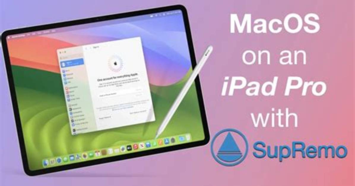 Can I Install macOS on iPad Pro?