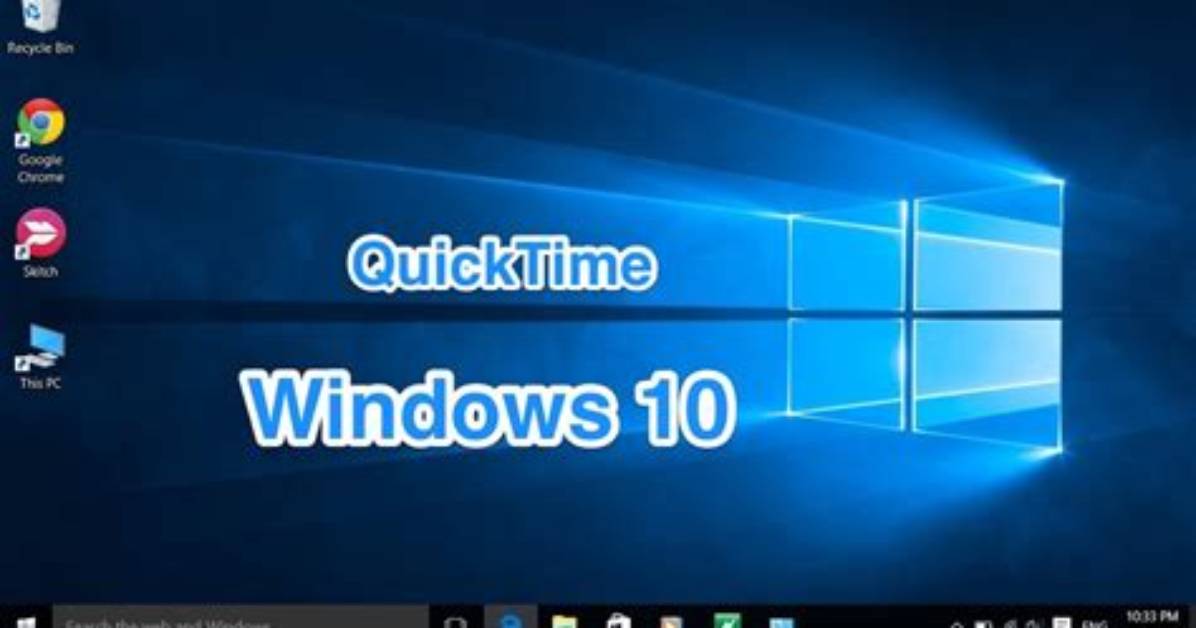 Can I Install Quicktime on Windows 10?