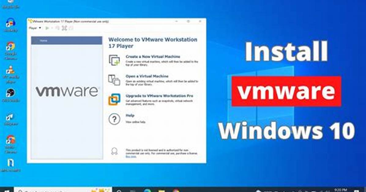 Can I Install Vmware on Windows 7?
