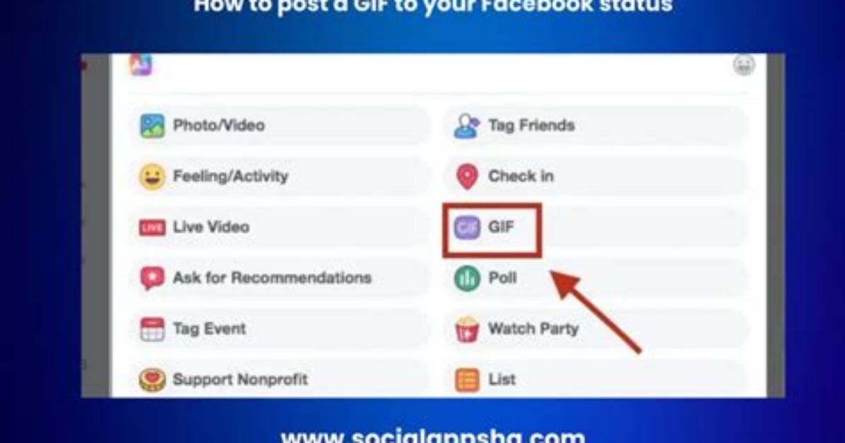 Can I Make a Gif My Facebook Profile Picture?