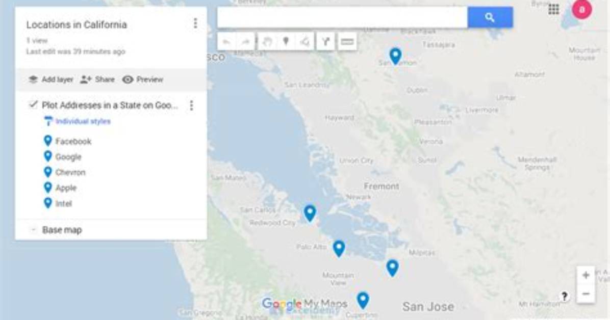 Can I Plot Multiple Addresses on Google Maps?