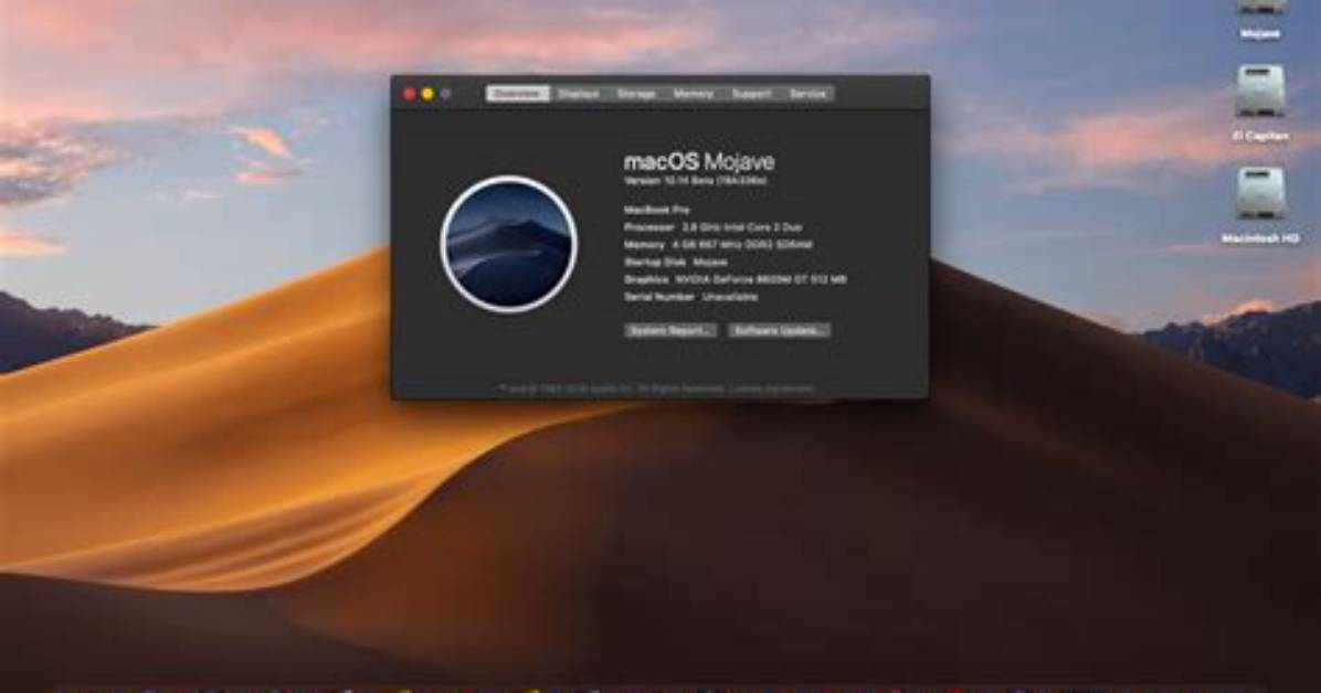 Can I Remove macOS Mojave?