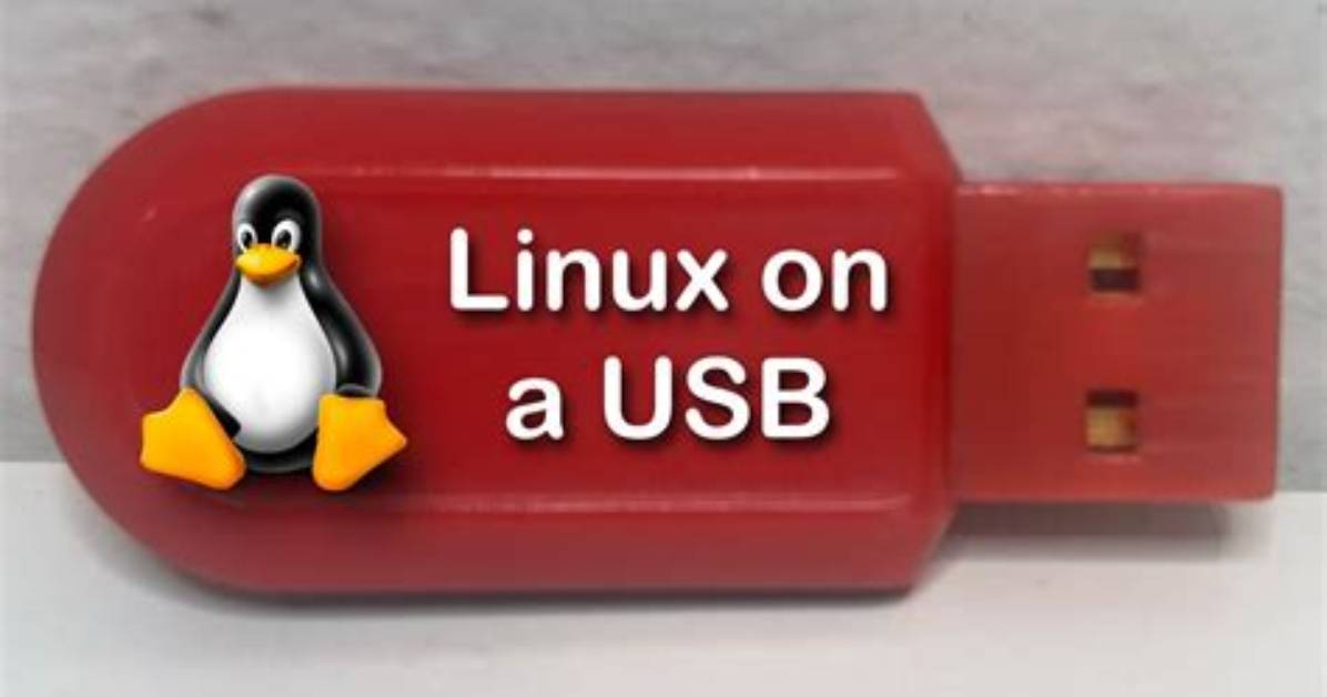 Can I Run Linux from a Usb Drive?
