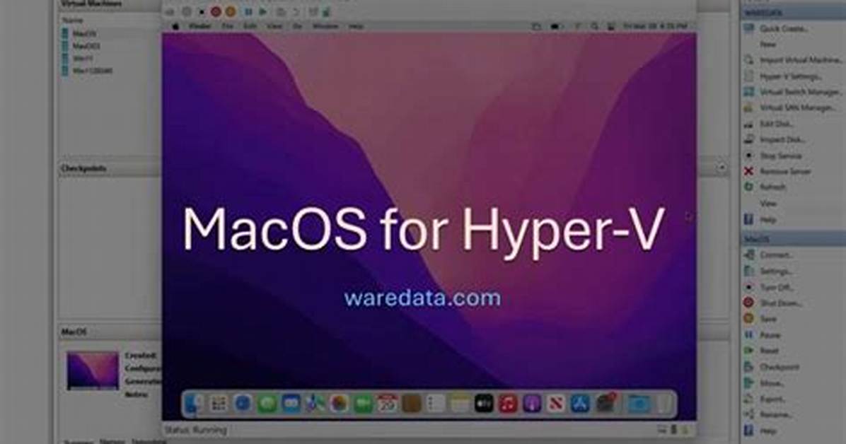 Can I Run Mac Os on Hyper v?