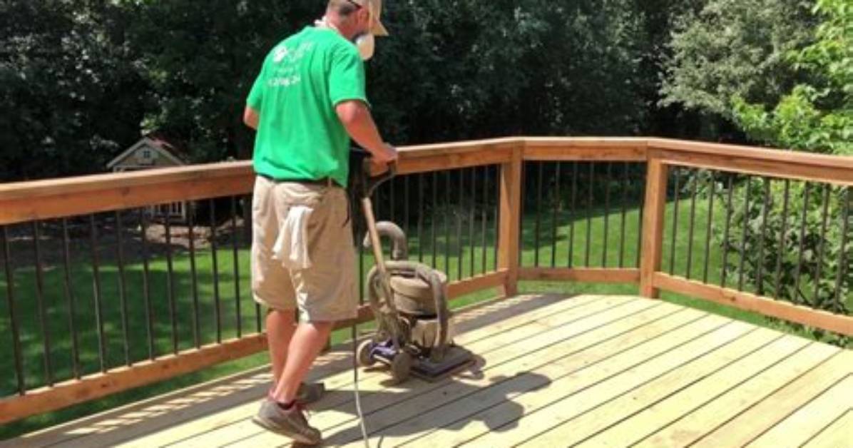Can I Sand My Deck