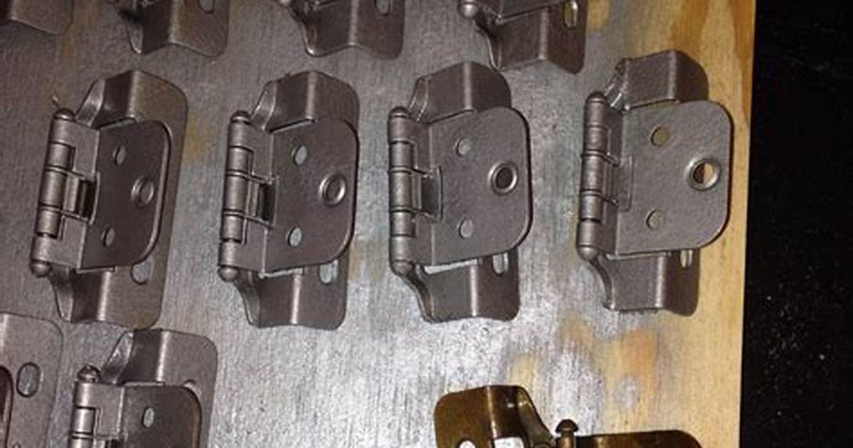 Can I Spray Paint Hinges