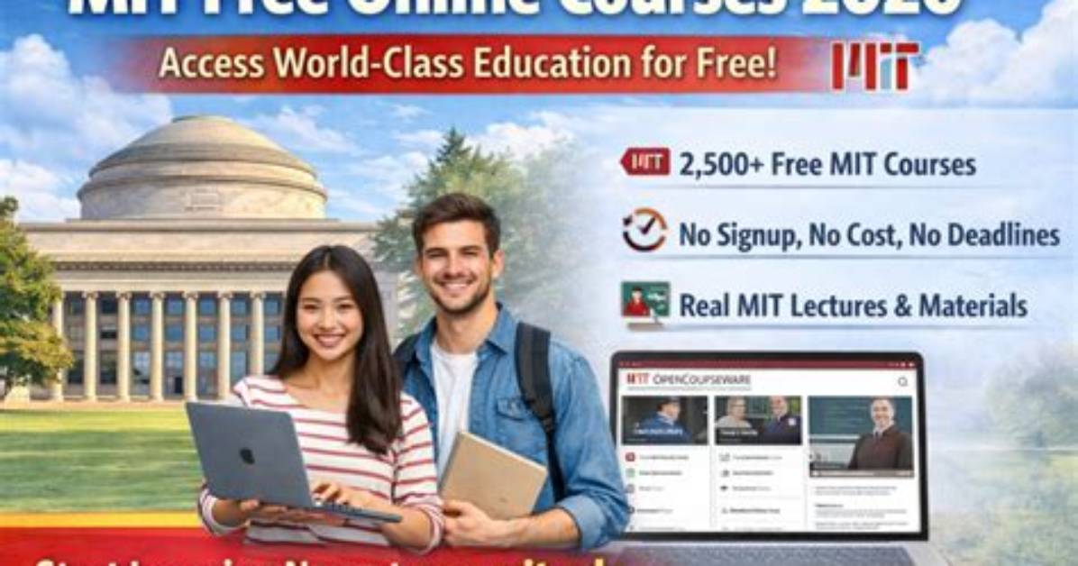 Can I Study in Mit for Free?