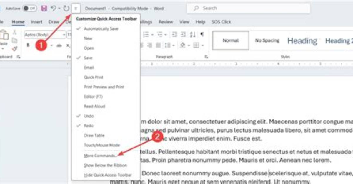 Can I Undo Save in Word