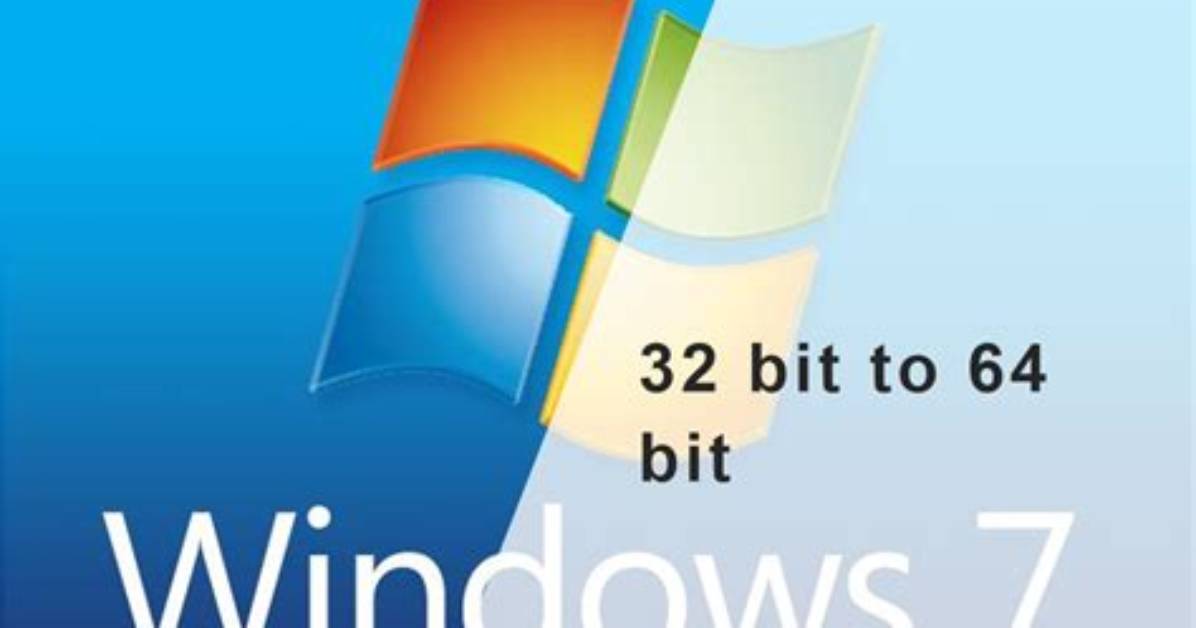 Can I Upgrade Windows 7 32 Bit to 64 Bit Without Losing Data?