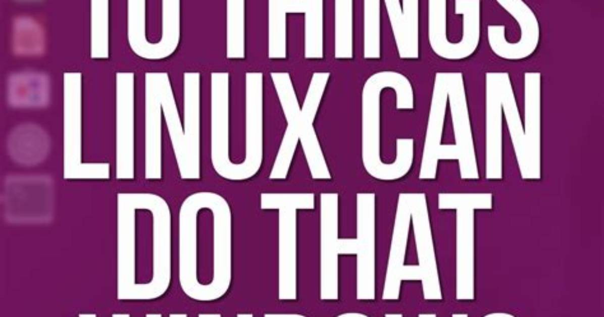 Can I Use Linux Instead of Windows?