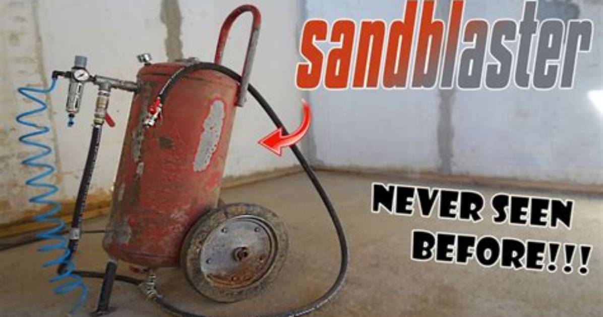 Can I Use Sandblaster Outside?