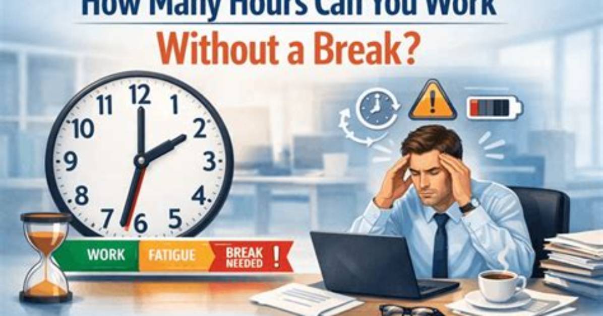 Can I Work 5 Hours Without a Lunch Break