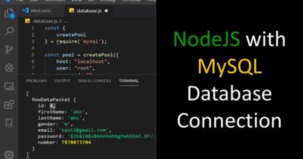 Can Javascript Connect with Mysql?