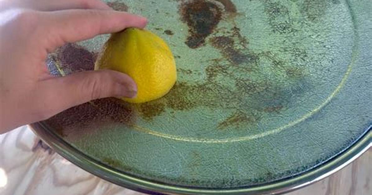 Can Lemon Remove Rust