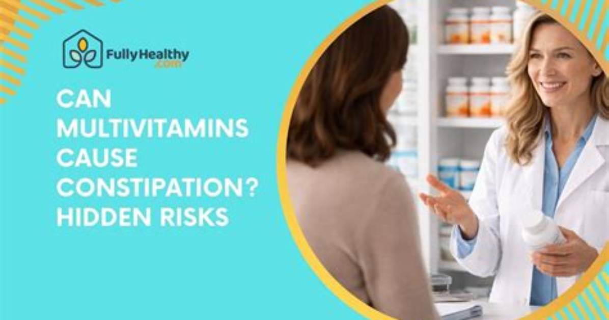 Can Multivitamins Cause Constipation?