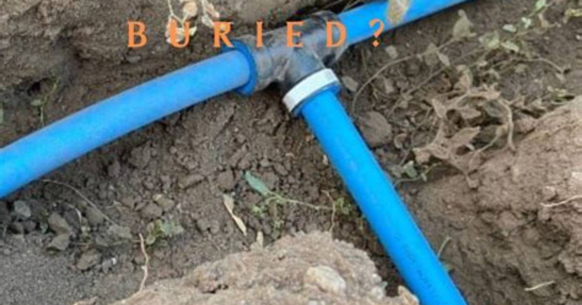 Can Pex Be Buried