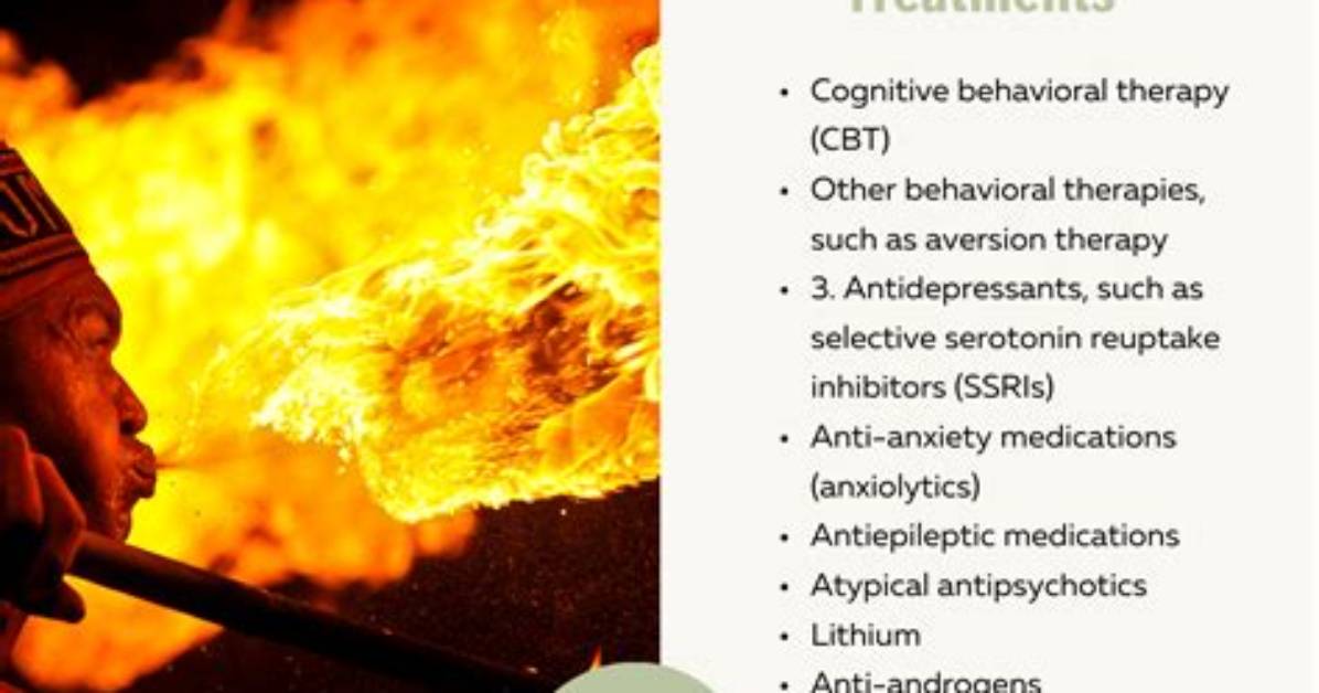Can Pyromania Be Cured?