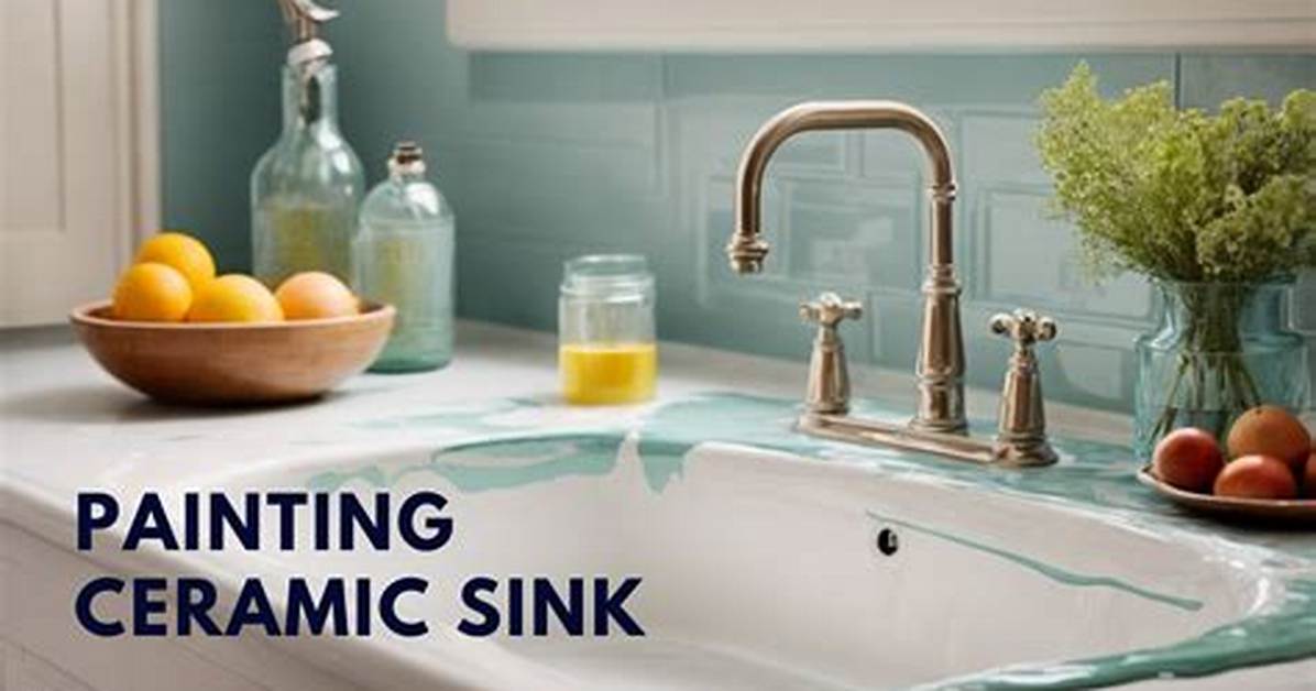 Can Sinks Be Painted