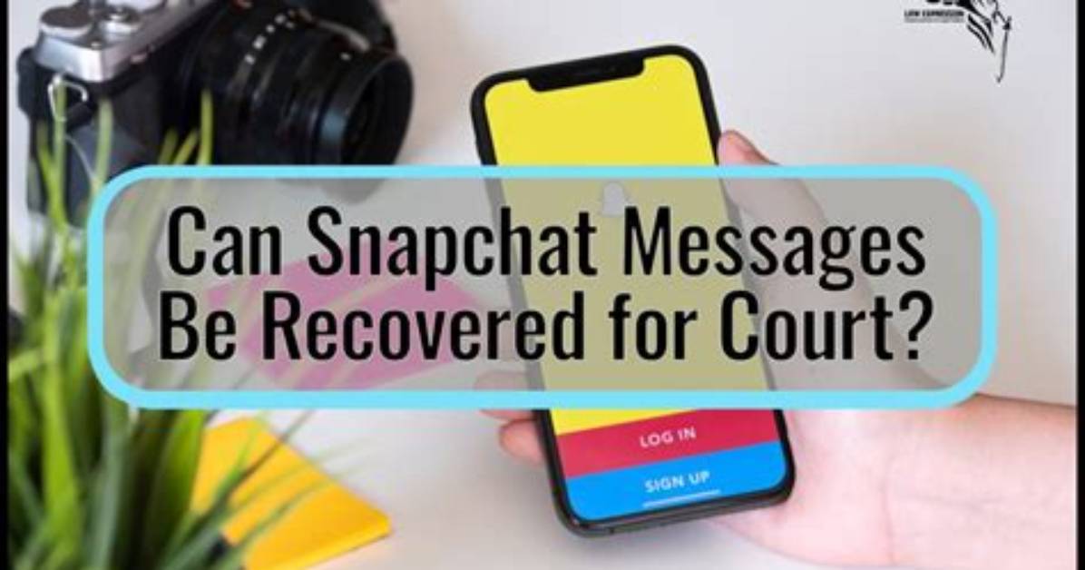 Can Snapchat Pics Be Recovered?