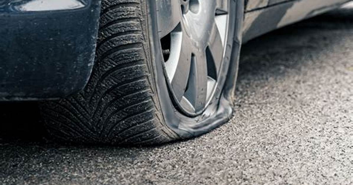 Can Snow Cause a Flat Tire